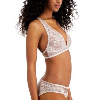 Women's Wave Lace Unlined Bralette QF5877