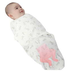 七彩博士  S5001 婴儿睡袋 亲子鹿薄款 0-6个月