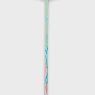 KAWASAKI 川崎 青花瓷系列 Q5 羽毛球拍 粉绿 单拍 空拍