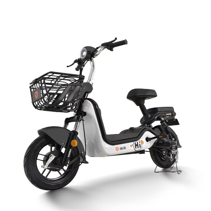 yadea 雅迪 小叮当 尊享版 电动车 tdt1184z 48v12ah铅酸电池 黑色