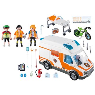 Playmobil City Life Ambulance with Lights and Sound (70049)