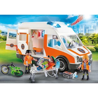 Playmobil City Life Ambulance with Lights and Sound (70049)