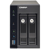 QNAP 威联通 TS-253 Pro 2盘位NAS（J1900、8GB）