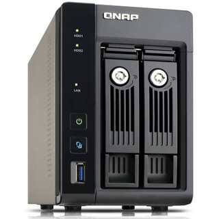 QNAP 威联通 TS-253 Pro 2盘位NAS（J1900、8GB）