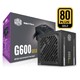 CoolerMaster 酷冷至尊 G600 额定600W 金牌直出电源