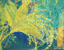 橙舍 陈舜芝《璀璨》60cm x 80cm 简美背景墙装饰画 餐厅挂画油画