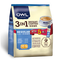 猫头鹰（OWL）三合一 即溶咖啡粉 原味 900g