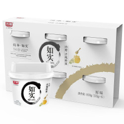 Bright 光明 光明 如实 洋槐蜂蜜原味 135g*6 发酵乳酸奶酸牛奶 健康轻食