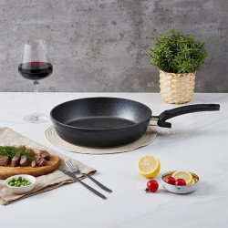 fissler 菲仕乐 德国进口小金刚舒适28厘米不粘煎锅平底锅煎锅锅具