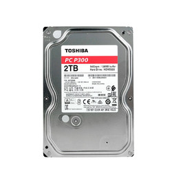 东芝(TOSHIBA)4TB 台式机机械硬盘 128MB 5400RPM SATA接口 P300系列(HDWD240)