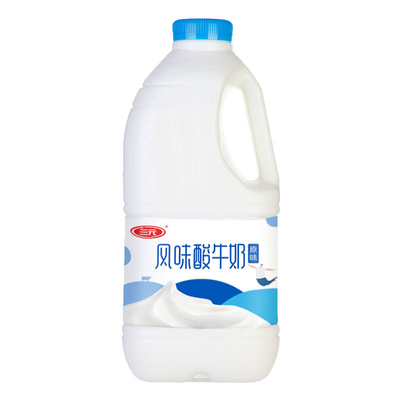 风味酸牛奶 原味 1.8kg