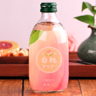 友桝 碳酸饮料 白桃味 300ml