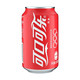 可口可乐 碳酸饮料可乐汽水330ml*24罐碳酸饮料矮罐