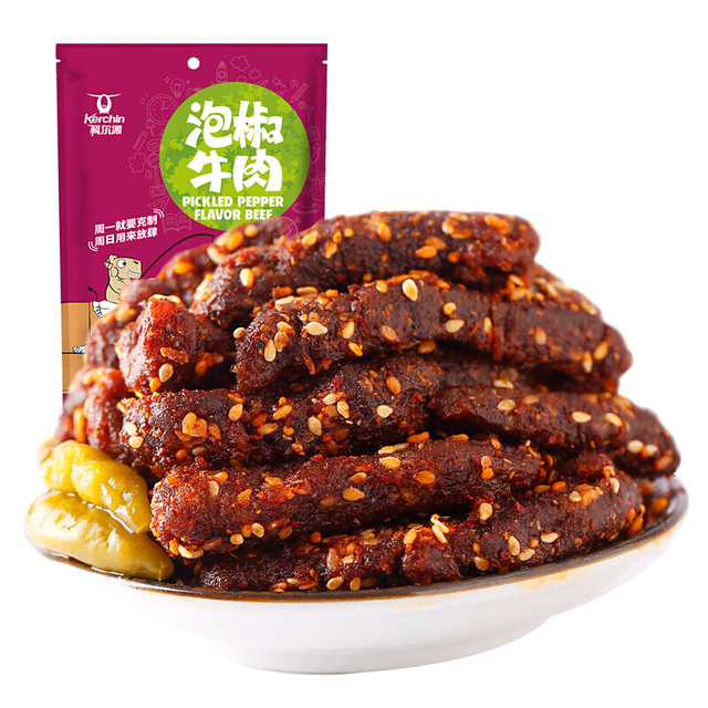 Kerchin 科尔沁 泡椒牛肉 105g