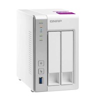 QNAP 威联通 TS-231P2 2盘位NAS（AL314、1GB）