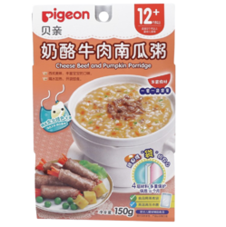 Pigeon 贝亲  奶酪牛肉南瓜粥 150g