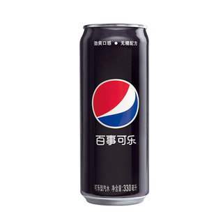 pepsi 百事 无糖 可乐 330ml*12听 摩登罐