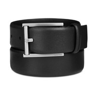 Men's Leather Feather-Edge Belt