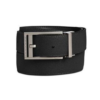 Men's Reversible Leather Stitched Casual Belt
