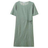 GIORDANO 佐丹奴 女士圆领连衣裙 13460205