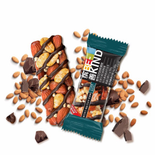 bekind缤善黑巧克力海盐巴旦木坚果棒20g8支