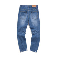 gxg.jeans 男士直筒牛仔裤 JY105053C 蓝色 M