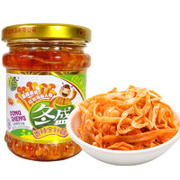 冬盛 香辣金针菇175g*4瓶装零食拌饭拌面开胃下饭菜金针菇小菜