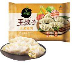 bibigo 必品阁 王饺子 玉米猪肉味840g 约24只 速冻水饺 早餐夜宵 蒸饺 煎饺