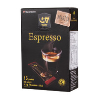G7 COFFEE 中原咖啡 意式浓缩风味 速溶咖啡粉 2.5g*15条