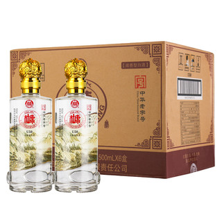 BAISHUIDUKANG/白水杜康 U50 52%vol 浓香型白酒 500ml*6瓶 整箱装