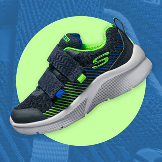 SKECHERS 斯凯奇 Microspec 男童休闲运动鞋 97537N