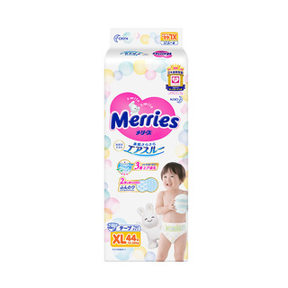 Merries 妙而舒 纸尿裤 XL44片*4包