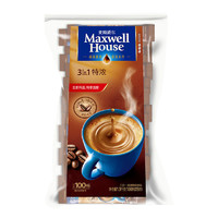 麦斯威尔 三合一特浓速溶咖啡粉 100条 1.3kg/盒
