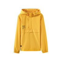 A21 BASIC 休闲系列 男士连帽风衣 R493114046 桔黄 XL
