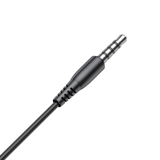 Langsdom 兰士顿 CPN5 半入耳式有线耳机 黑色 3.5mm