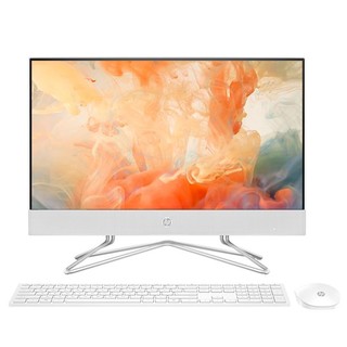 HP 惠普 24-df052wcn 23.8英寸 一体机 白色（酷睿i5-10400T、MX330、8GB、256GB SSD+1TB HDD、1920*1080、IPS、72%NTSC）