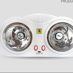 nvc-lighting 雷士照明 E-BG-D2 45-1 两头灯暖浴霸 550w
