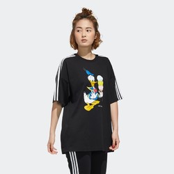 adidas 阿迪达斯 唐老鸭 GJ5655 女装运动短袖