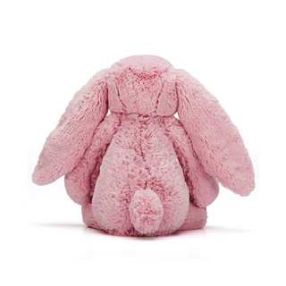 jELLYCAT 邦尼兔 害羞系列 柔软大耳朵害羞邦尼兔郁金香毛绒玩具 粉色 36cm