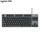 罗技（Logitech）K835机械键盘 有线键盘 游戏办公键盘 84键 黑色 TTC轴 青轴