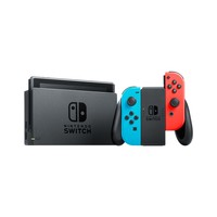 移动专享、PLUS、移动端：Nintendo 任天堂 国行版 Switch游戏主机 续航加强版 红蓝
