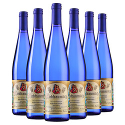 Blaue Quelle 圣母之泉 德国原瓶进口 凯斯勒 圣母之乳 半甜白葡萄酒 750ml*6瓶 整箱装 雷司令混酿