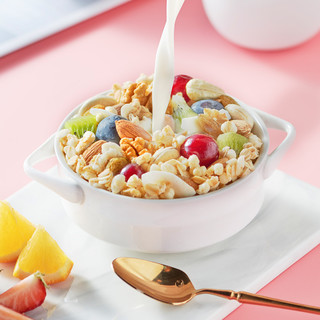 坚果燕麦片混合水果麦片即食冲酸奶早餐速食懒人代餐食品