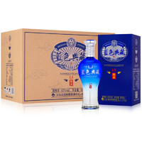 YANGHE 洋河 蓝色典藏 L3 52%vol 浓香型白酒 500ml*6瓶 整箱装