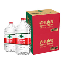 NONGFU SPRING 农夫山泉 饮用天然水4L*12桶（1箱6桶）煮饭煲汤泡茶居家聚会常备