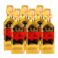 京道 北京二锅头酒 京味时尚 52%vol 浓香型白酒 500ml*6瓶 整箱装