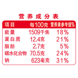 金龙鱼 鸡蛋麦芯挂面 手擀风味 2.7kg