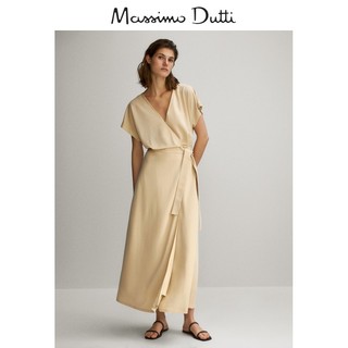 Massimo Dutti 06629882710 女装长款简约连衣裙