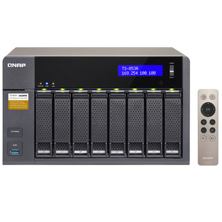 QNAP 威联通 TS-853A 8盘位 NAS存储（N3160、8GB）
