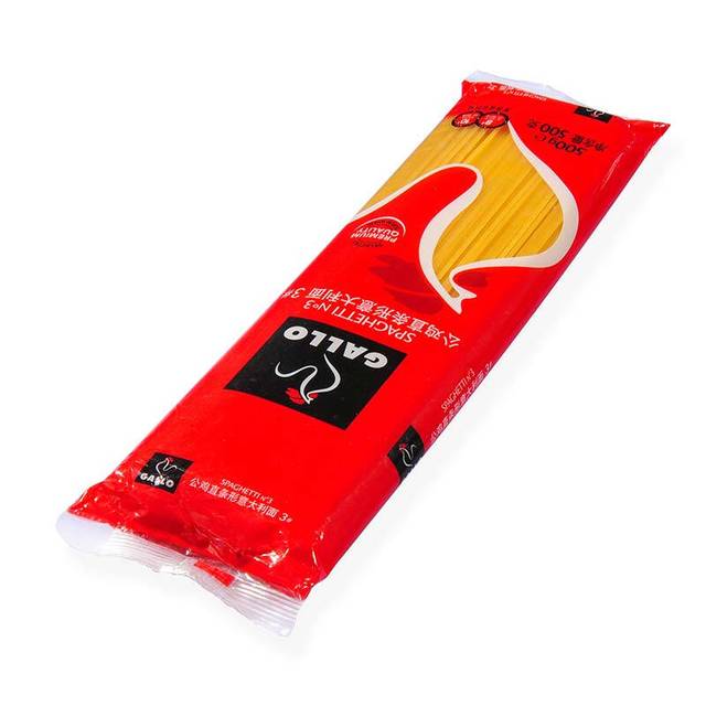 GALLO 公鸡 直条形意大利面3# 500g